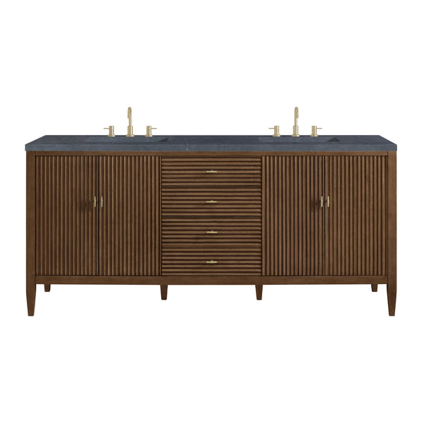 James Martin Myrrin 72" Double Vanity with 3 CM Countertop
