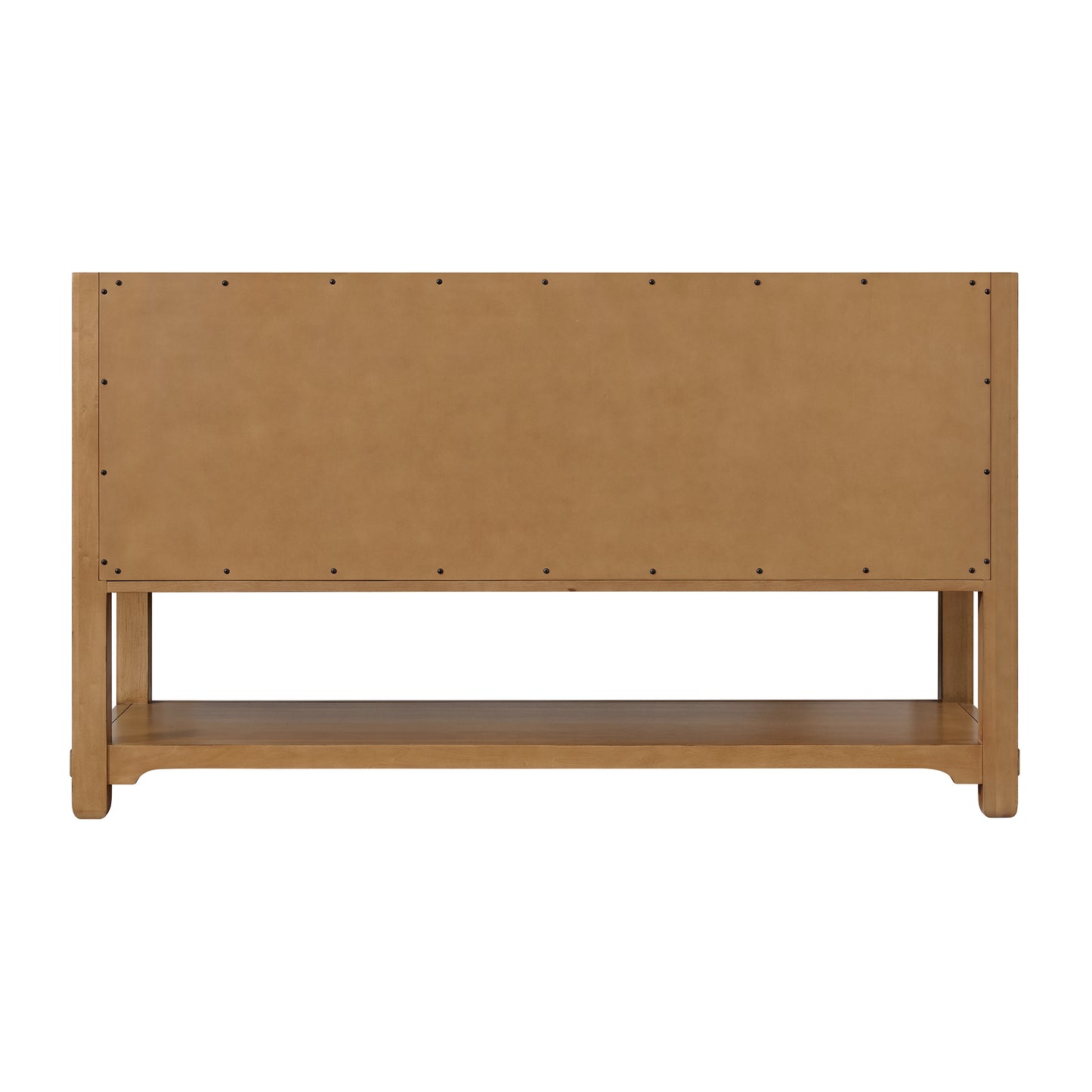 James Martin Malibu 60" Single Vanity, Amber Birch with 3 CM Countertop & FreePower Wireless Charger