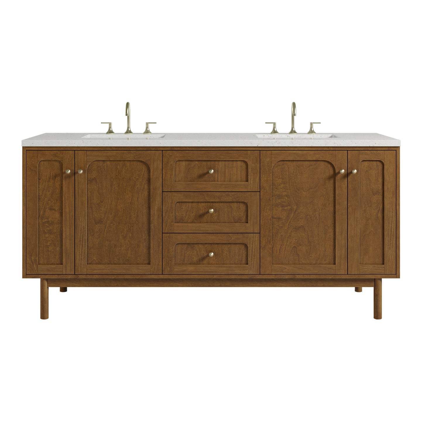 James Martin Laurent 72" Double Vanity with 3 CM Countertop