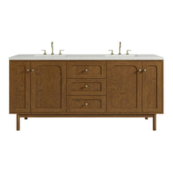 James Martin Laurent 72" Double Vanity with 3 CM Countertop