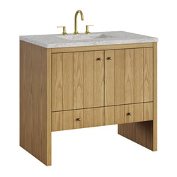 James Martin Hudson 36" Single Vanity with 3 CM Countertop