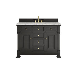 James Martin Brookfield 48" Single Vanity with 3 CM Countertop & FreePower Wireless Charger