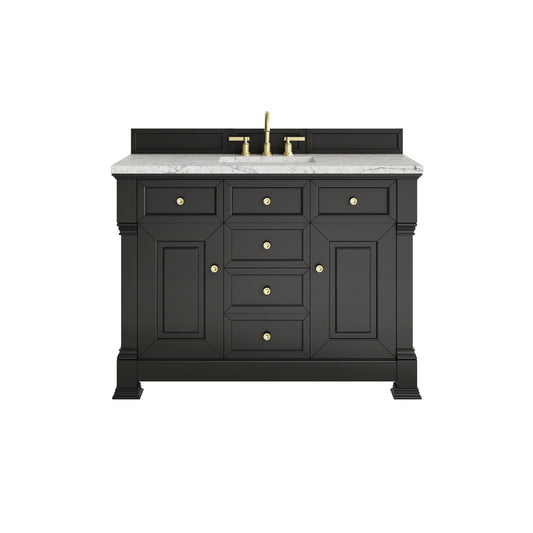 James Martin Brookfield 48" Single Vanity with 3 CM Countertop & FreePower Wireless Charger