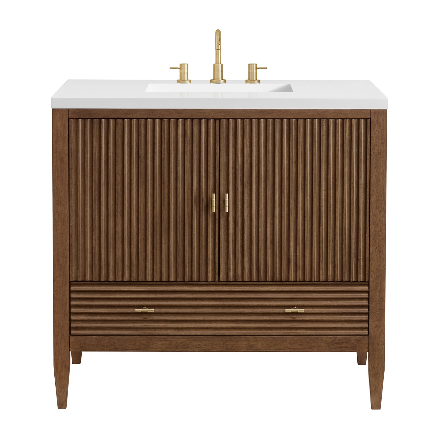 James Martin Myrrin 36" Single Vanity with 3 CM Countertop