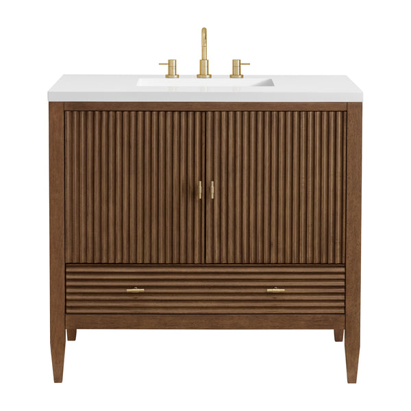 James Martin Myrrin 36" Single Vanity with 3 CM Countertop