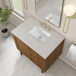 James Martin Laurent 36" Single Vanity with 3 CM Countertop