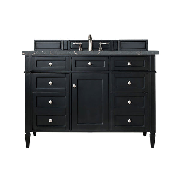 James Martin Brittany 48" Single Vanity with 3 CM Countertop & FreePower Wireless Charger