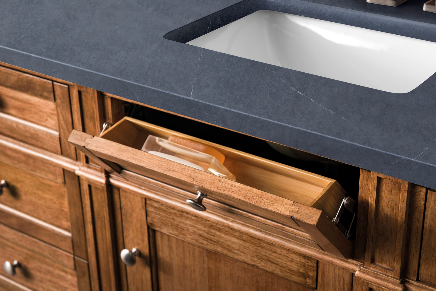James Martin Brittany 60" Single Vanity with 3 CM Countertop