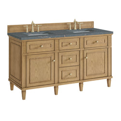 James Martin Lorelai 60" Double Vanity with 3 CM Countertop & FreePower Wireless Charger