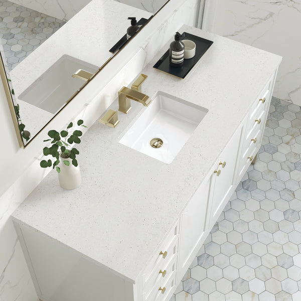 James Martin Chicago 60" Single Vanity with 3 CM Countertop