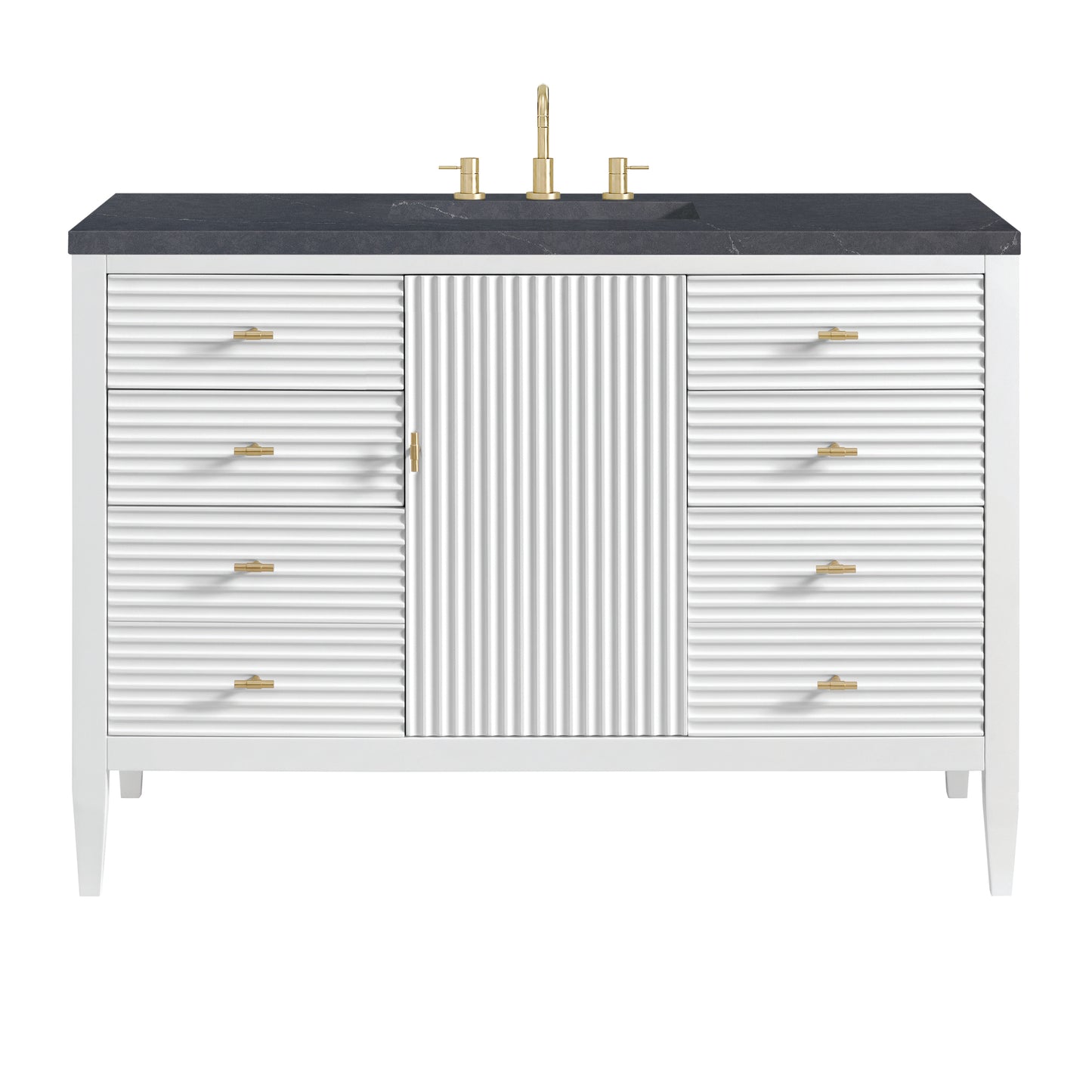 James Martin Myrrin 48" Single Vanity with 3 CM Countertop