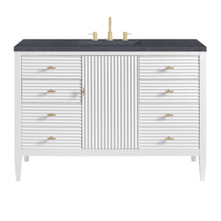 James Martin Myrrin 48" Single Vanity with 3 CM Countertop