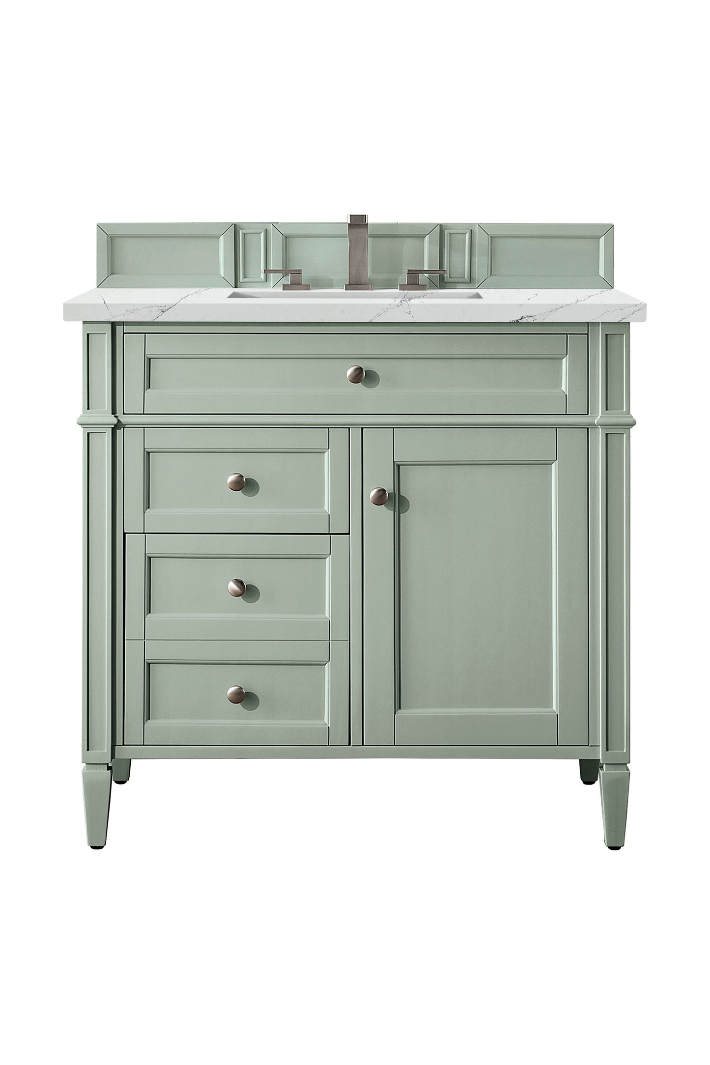 James Martin Brittany 36" Single Vanity with 3 Countertop