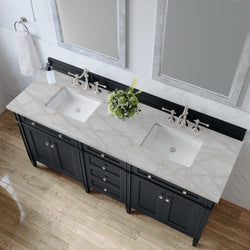 James Martin Brittany 72" Double Vanity with 3 CM Countertop