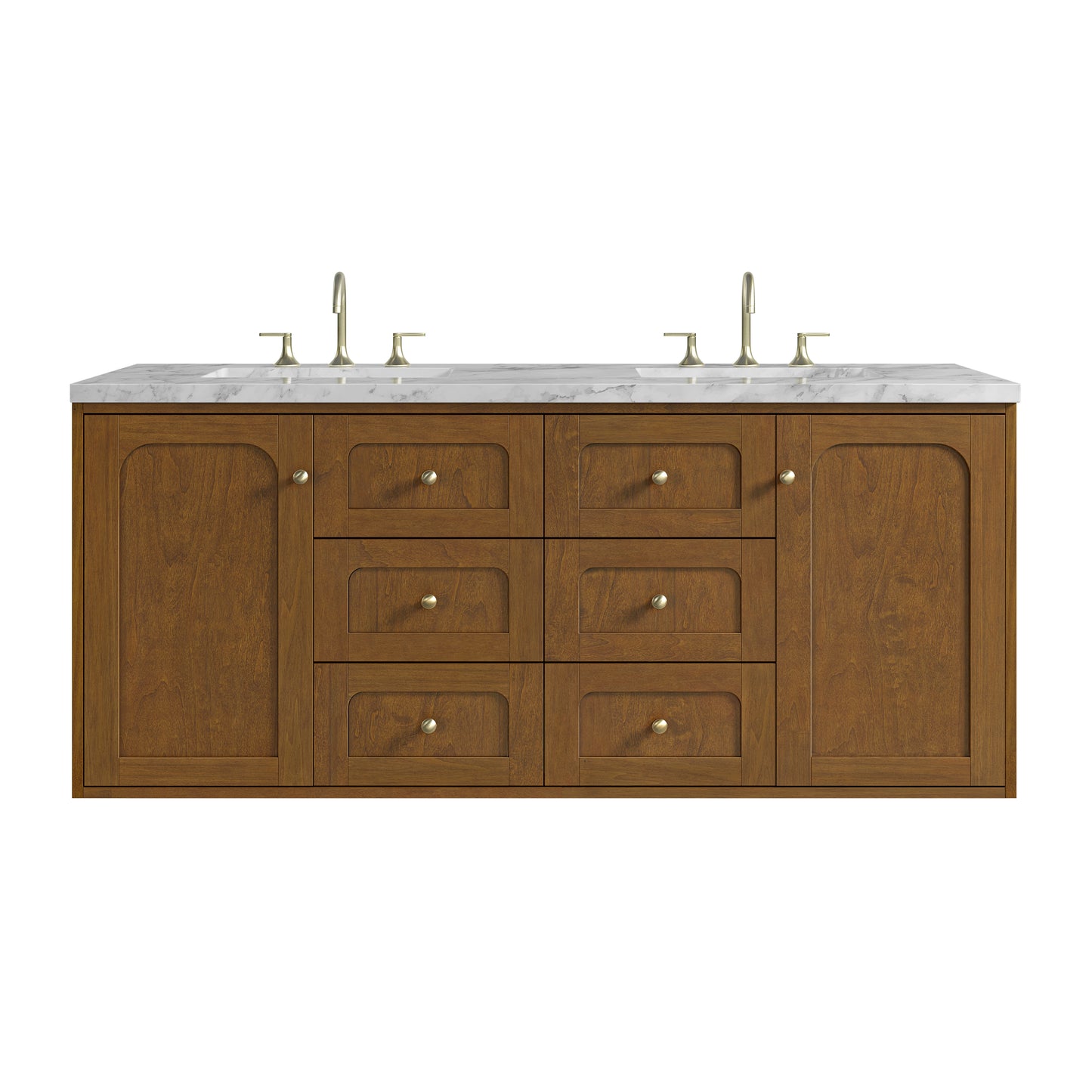 James Martin Laurent 60" Double Vanity with 3 CM Countertop