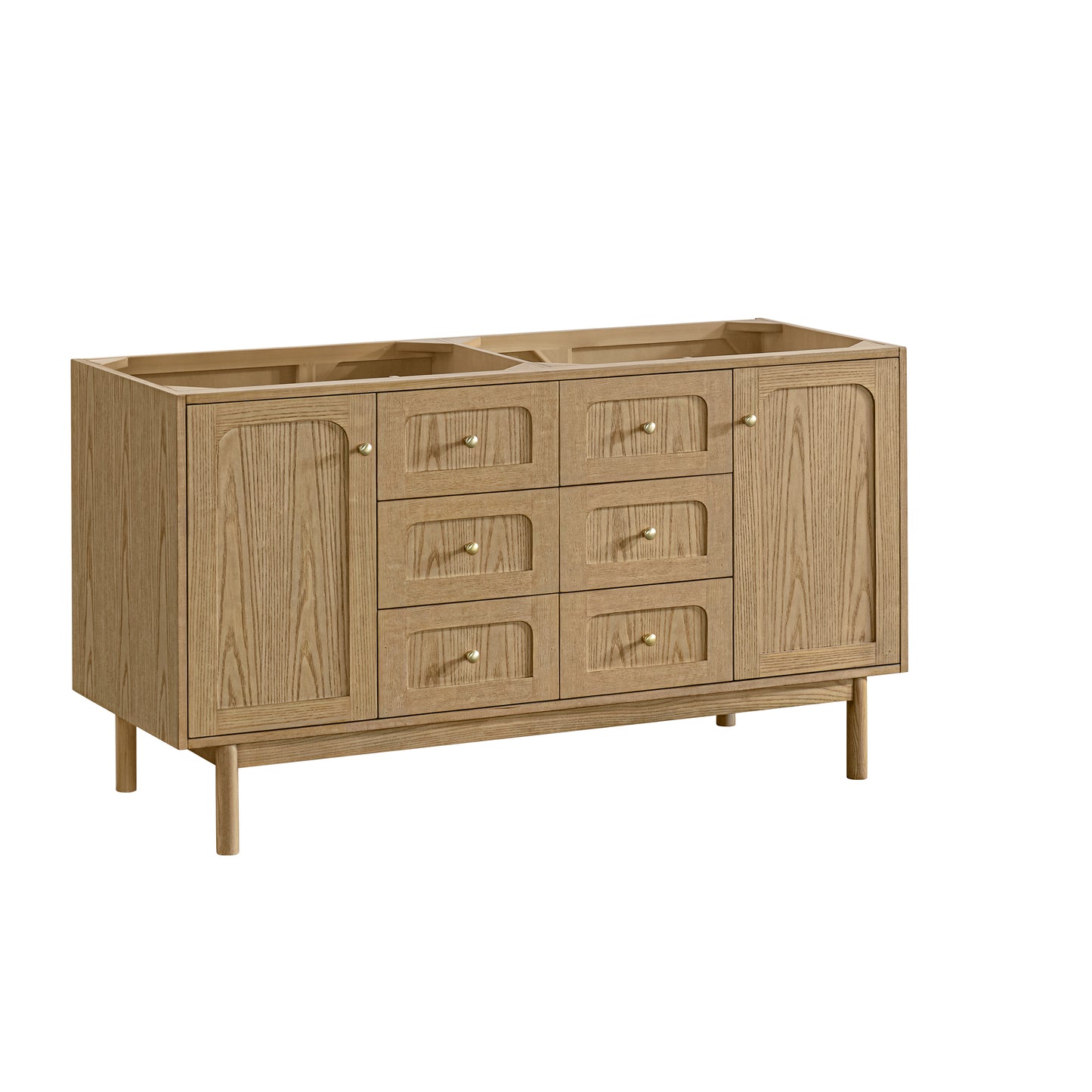 James Martin Laurent 60" Double Vanity with 3 CM Countertop