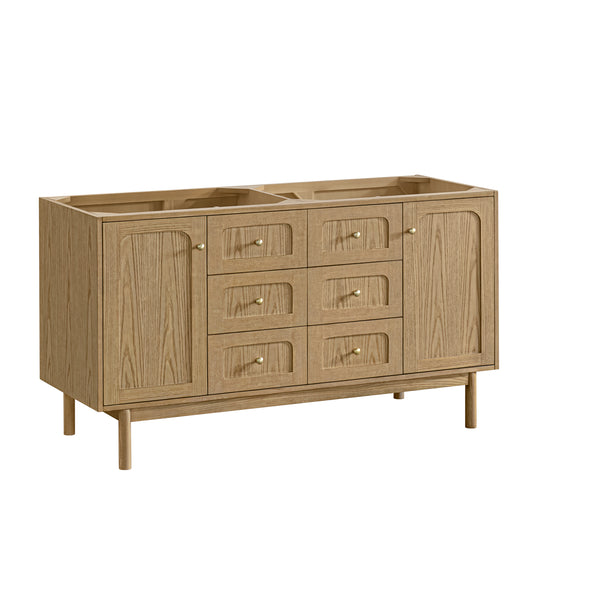 James Martin Laurent 60" Double Vanity with 3 CM Countertop