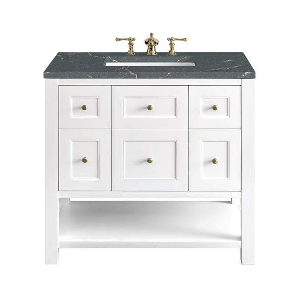 James Martin Breckenridge 36" Single Vanity w/ 3CM Countertop