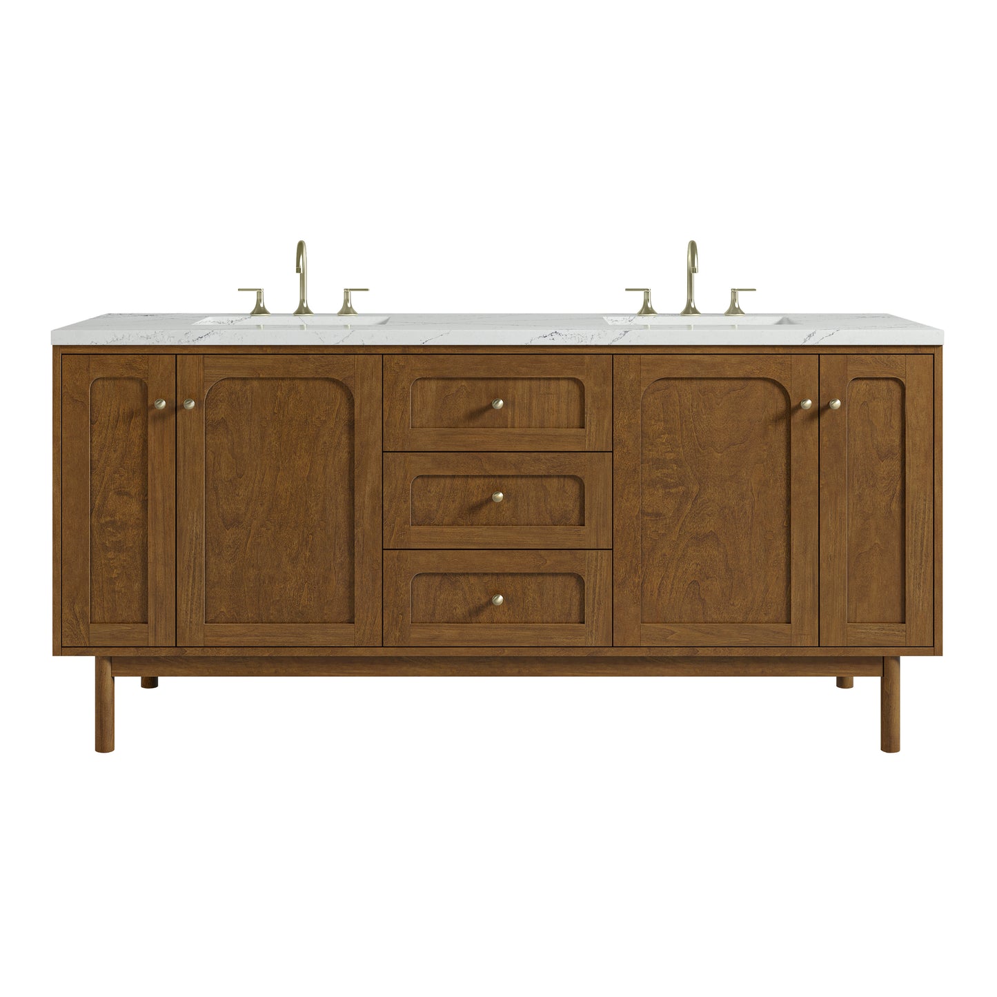 James Martin Laurent 72" Double Vanity with 3 CM Countertop