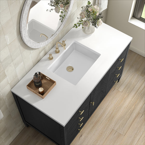 James Martin 48" Myrrin Vanity, W/ 3CM Top