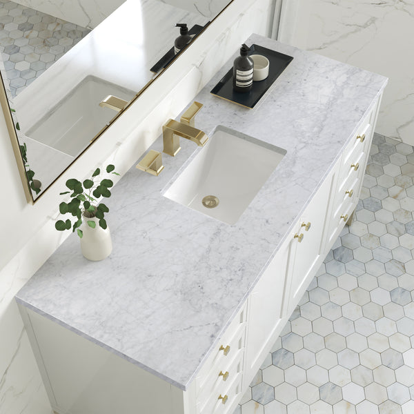 James Martin Chicago 60" Single Vanity with 3 CM Countertop