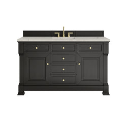 James Martin Brookfield 60" Single Vanity with 3CM Countertop & FreePower Wireless Charger