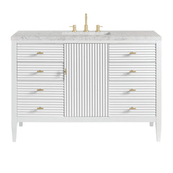 James Martin Myrrin 48" Single Vanity with 3 CM Countertop