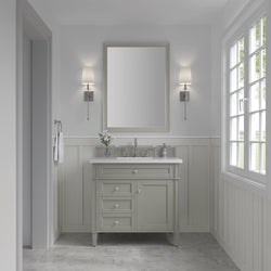 James Martin Brittany 36" Single Vanity with 3 Countertop