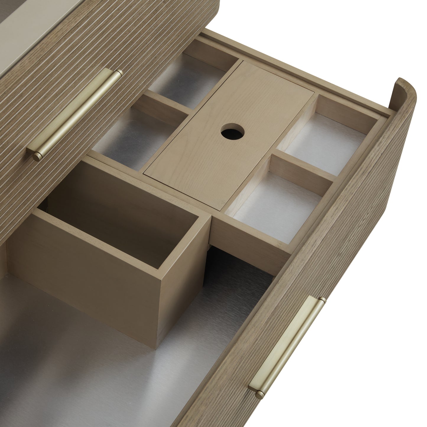 James Martin Lucian 36" Single Vanity, Pebble Oak - Luxe Bathroom Vanities