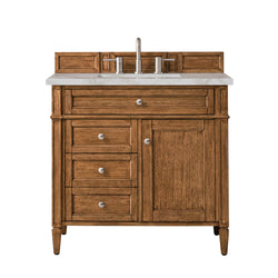 James Martin Brittany 36" Single Vanity with 3 Countertop