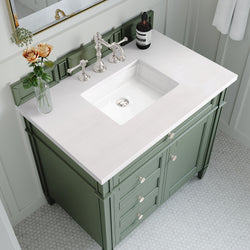 James Martin Brittany 36" Single Vanity with 3 Countertop