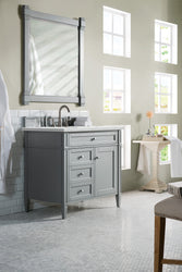 James Martin Brittany 36" Single Vanity with 3 Countertop