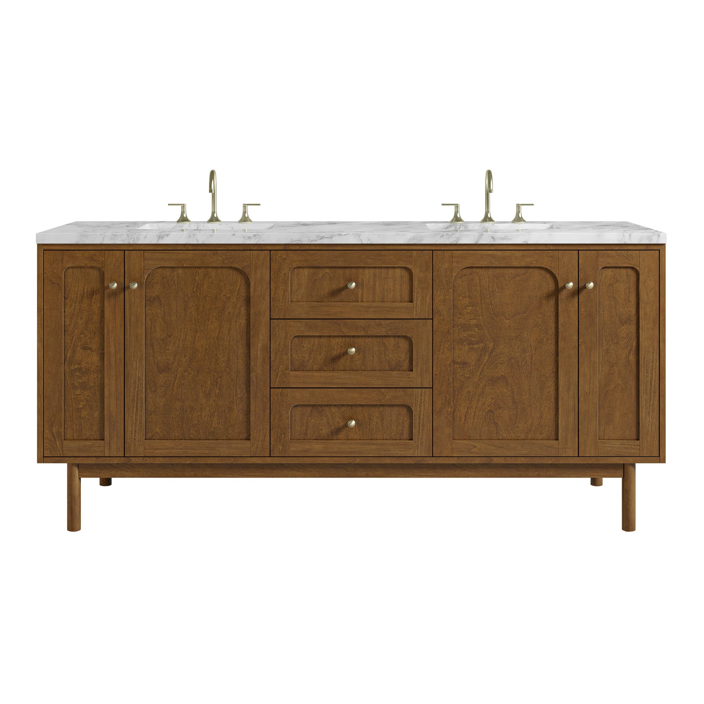 James Martin Laurent 72" Double Vanity with 3 CM Countertop