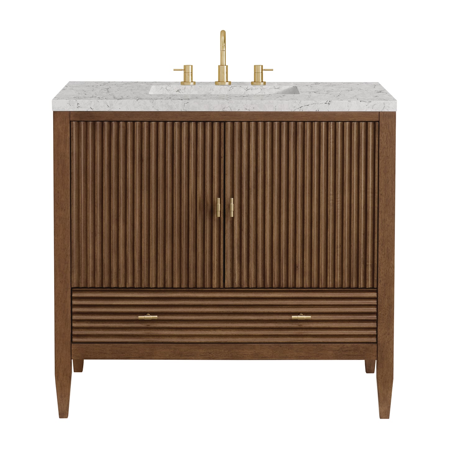 James Martin Myrrin 36" Single Vanity with 3 CM Countertop