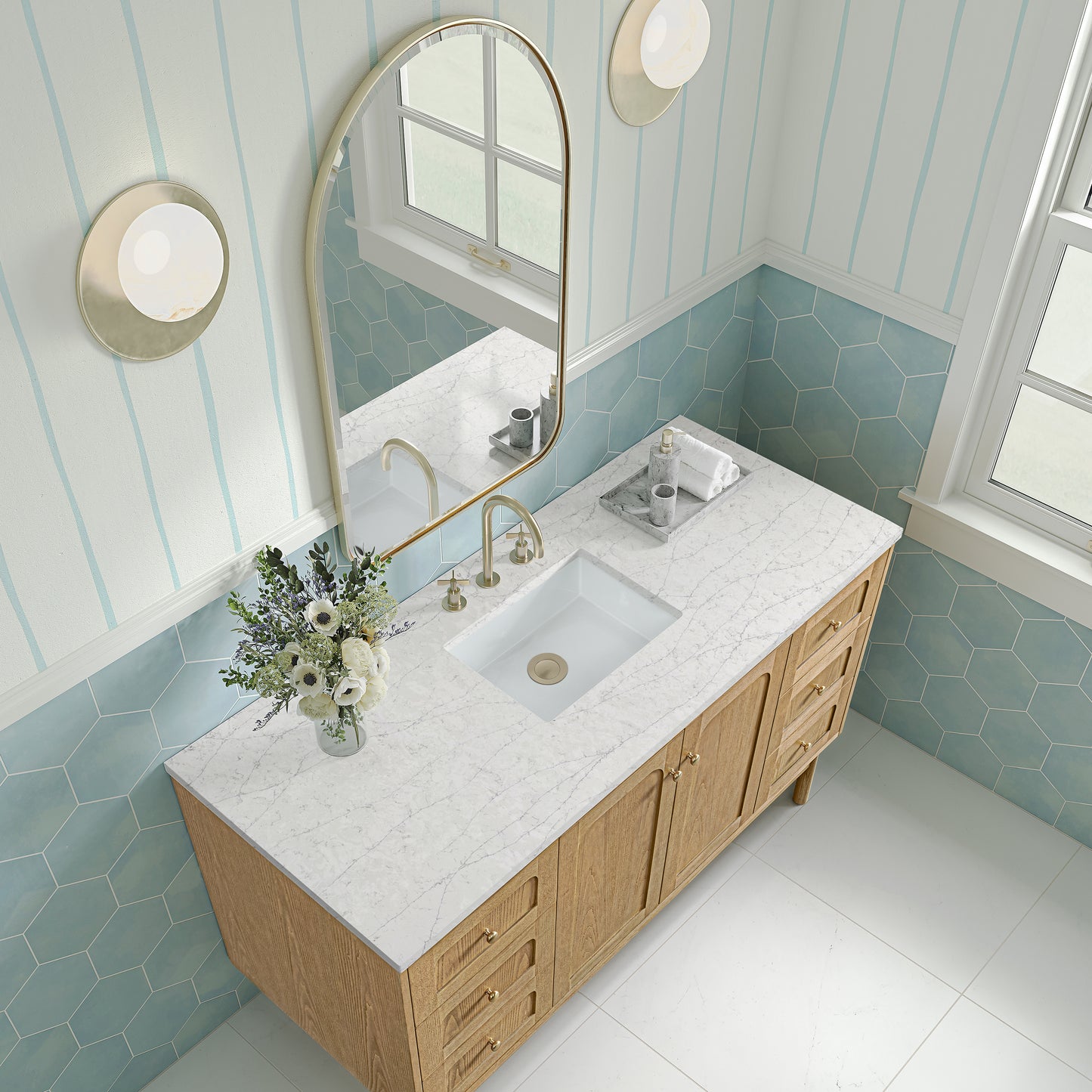 James Martin Laurent 60" Single Vanity with 3 CM Countertop