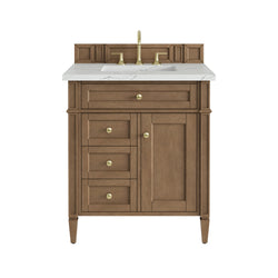James Martin Brittany 30" Single Vanity with 3 CM Countertop