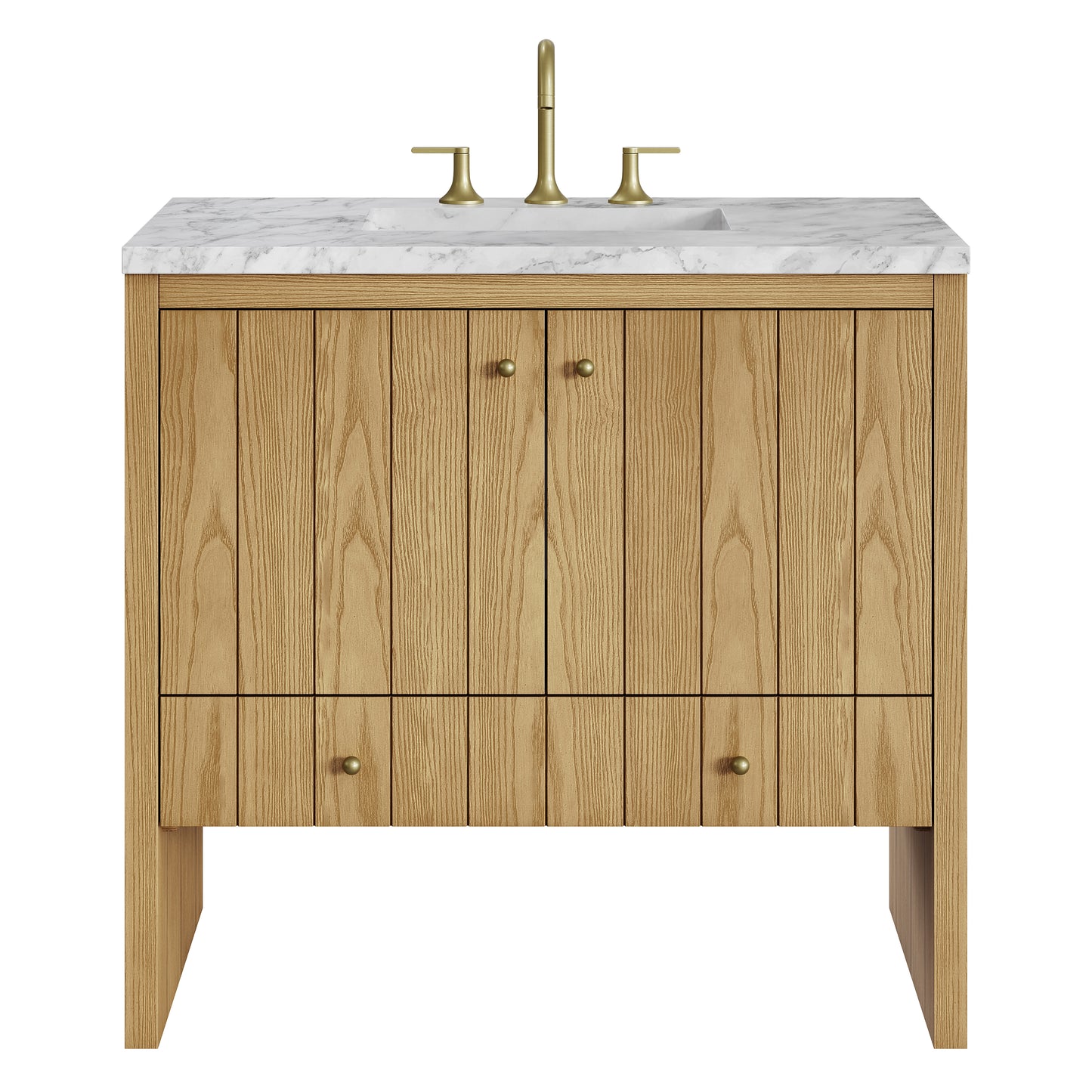 James Martin Hudson 36" Single Vanity with 3 CM Countertop
