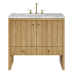 James Martin Hudson 36" Single Vanity with 3 CM Countertop