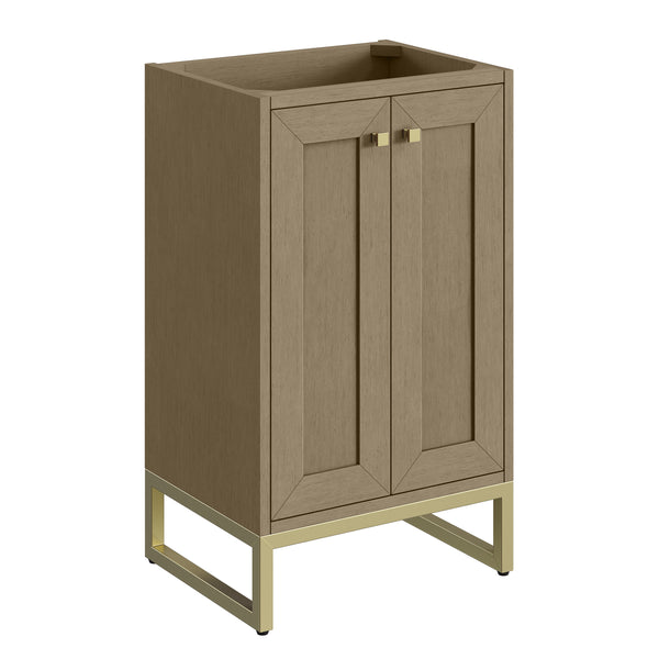 James Martin Chianti Single Cabinet with Metal Base