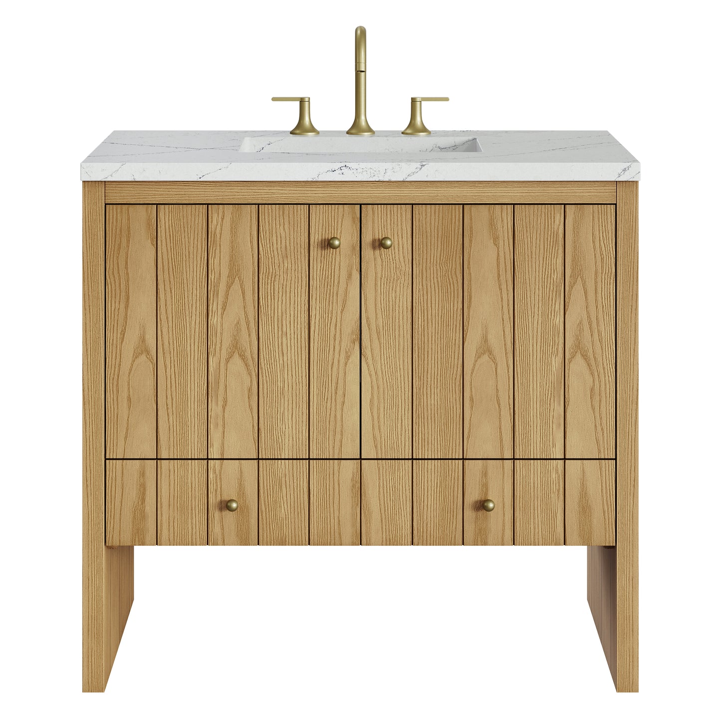 James Martin Hudson 36" Single Vanity with 3 CM Countertop