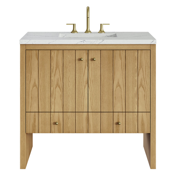 James Martin Hudson 36" Single Vanity with 3 CM Countertop