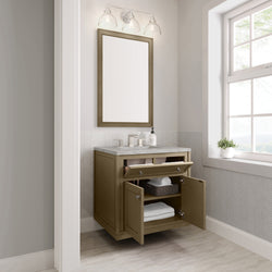 James Martin Chicago 30" Single Vanity with 3 CM Countertop