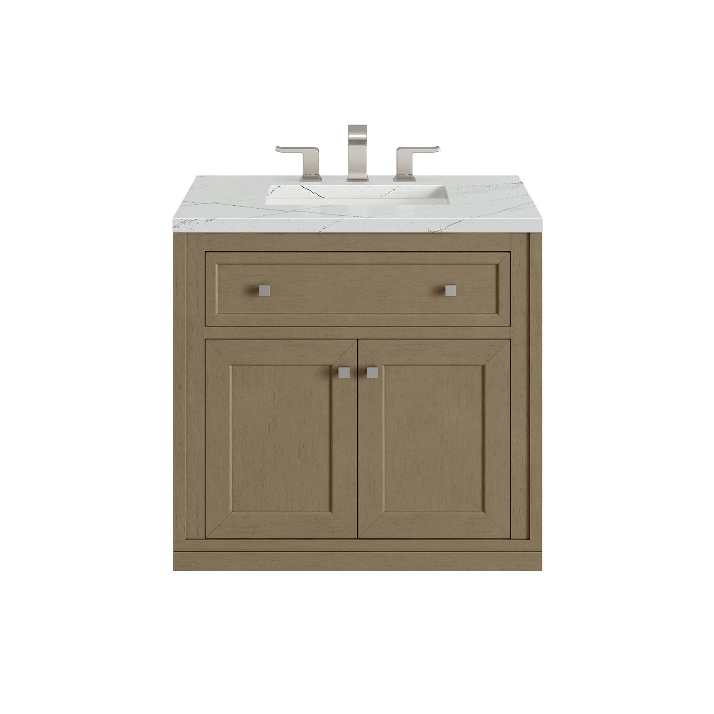 James Martin Chicago 30" Single Vanity with 3 CM Countertop