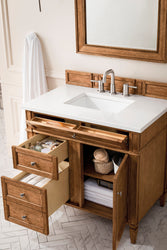 James Martin Brittany 36" Single Vanity with 3 Countertop