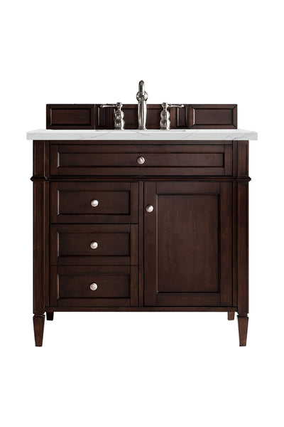 James Martin Brittany 36" Single Vanity with 3 Countertop
