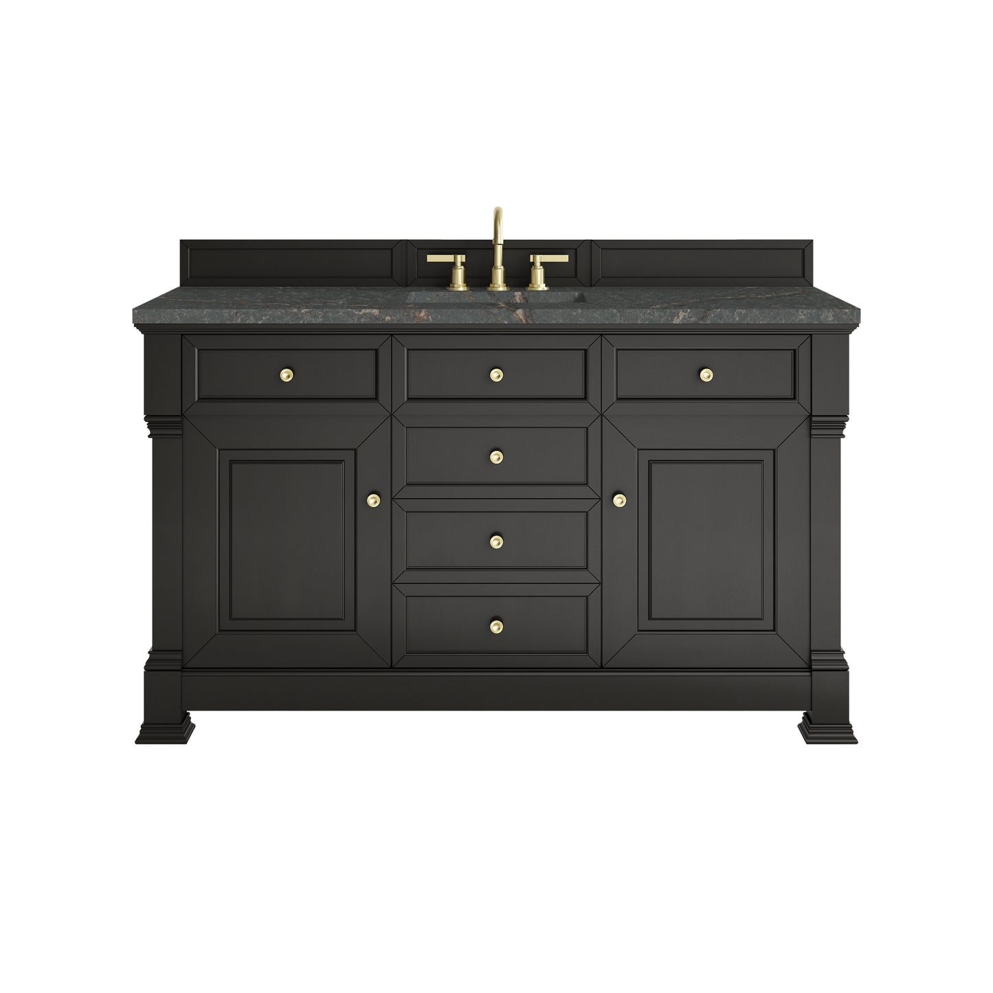 James Martin Brookfield 60" Single Vanity with 3CM Countertop & FreePower Wireless Charger
