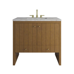James Martin Hudson 36" Single Vanity with 3 CM Countertop