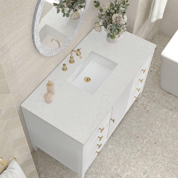 James Martin Myrrin 48" Single Vanity with 3 CM Countertop