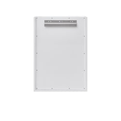 James Martin Chianti Single Floating Vanity with White Glossy Composite Stone Top