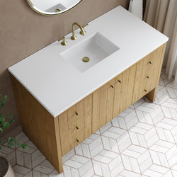 James Martin Hudson 48" Single Vanity with 3 CM Countertop